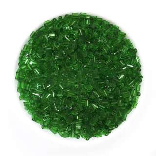 Бисер зеленый темный, упаковка 50г оптом