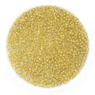 Бисер золотистый прокрашенный, упаковка 50г оптом