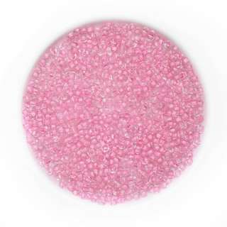 Бисер розовый, упаковка 50г оптом