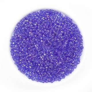 Бисер фиолетово-розовый ассорти, упаковка 50г оптом