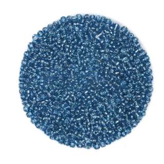Бисер синий с серым оттенком, упаковка 50г оптом