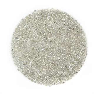 Бисер молочно-серый, упаковка 50г оптом
