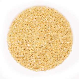 Бисер желто-оранжевый, упаковка 50г оптом