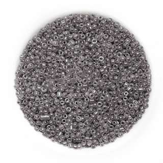 Бисер серый темный, упаковка 50г оптом