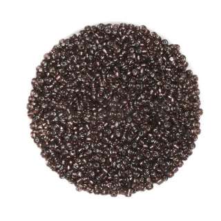 Бисер коричневый темный, упаковка 50г оптом