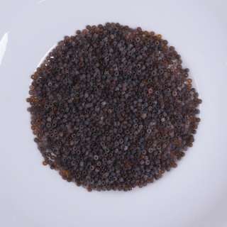 Бисер коричневый темный, упаковка 50г оптом