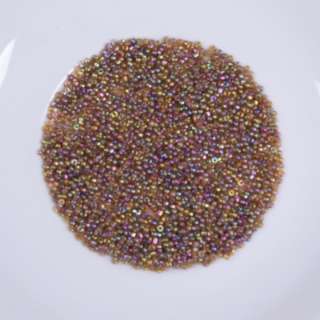 Бисер бежевый хамелеон, упаковка 50г оптом