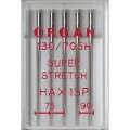 Иглы стрейч ORGAN MIX №75, №90 (набор 5 шт) для бытовых швейных машин оптом