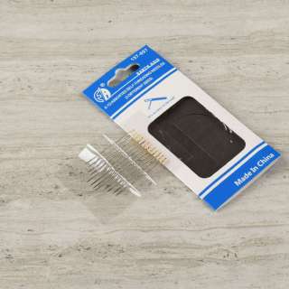 Игла ручная для слабовидящих и слепых, набор ассорти 12 шт в упаковке оптом