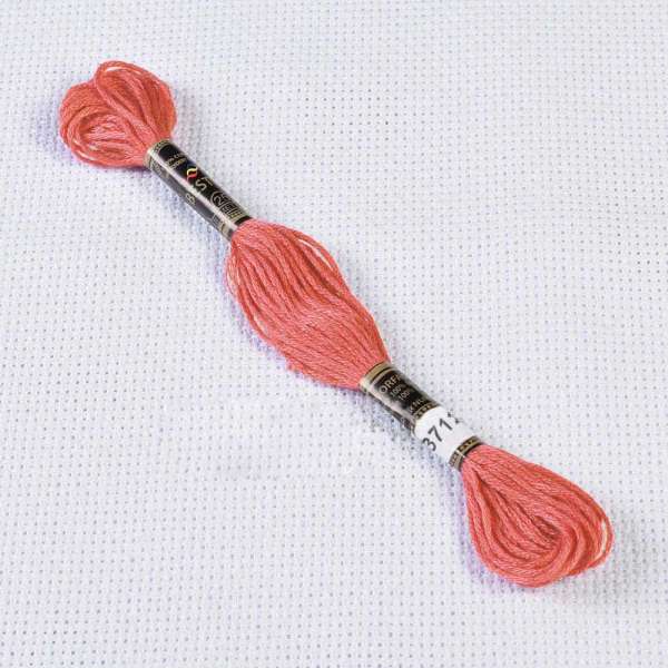 Мулине Bestex 3712 8м, Лососевый, средний оптом