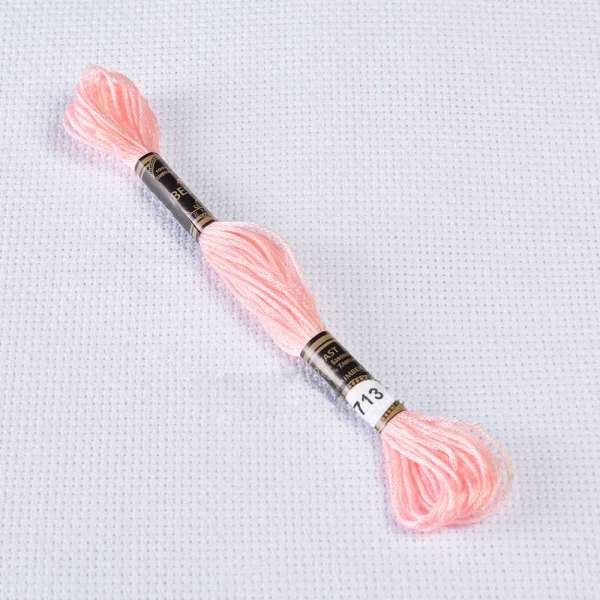 Мулине Bestex 3713 8м, Лососевый, очень светлый оптом