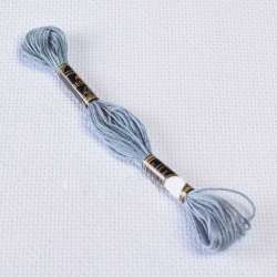 Мулине Bestex 3752 8м, Античный синий, очень светлый