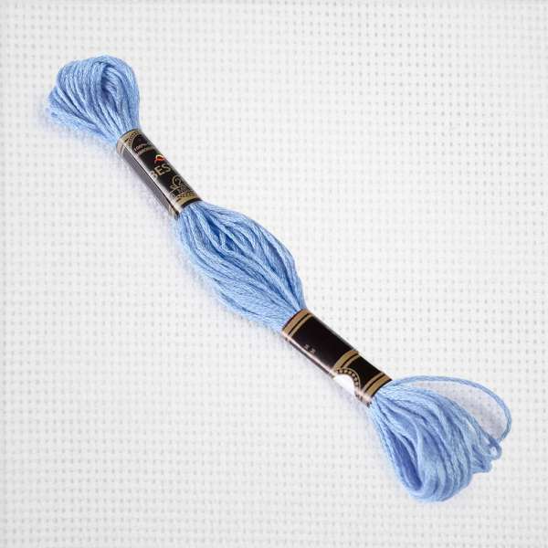 Мулине Bestex 3840 8м, Лавандово-синий, светлый оптом