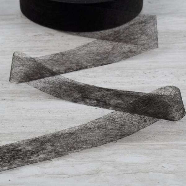 Паутинка клеевая 30мм черная оптом