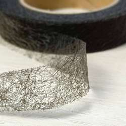 Паутинка клеевая 15мм черная