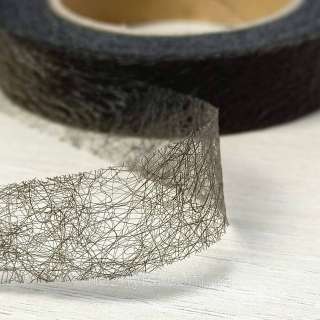 Паутинка клеевая 15мм черная оптом