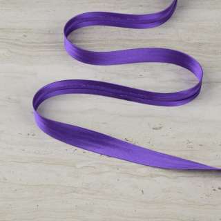 Коса бейка 16мм (5/8") на метраж фіолетова оптом