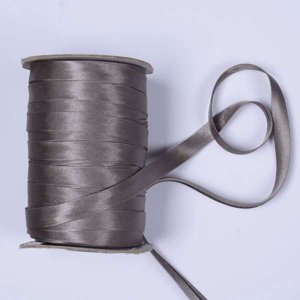 Косая бейка 15мм на метраж (071) серо-бежевая оптом