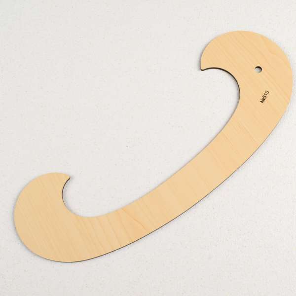 Лекало портновское Пройма 355х140мм №510 оптом