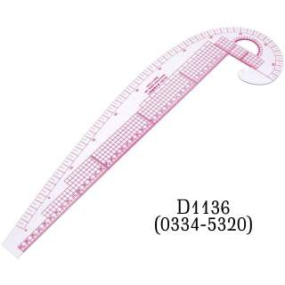 Лекало портновское изогнутое 40 см (6501) оптом