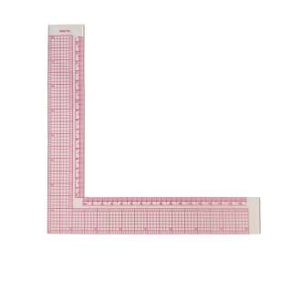 Лекало портновское уголок 16,5х16,5 см (5808) оптом