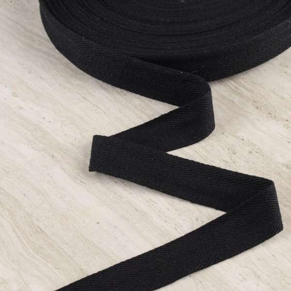 Лента киперная 30мм черная 18В17Г27 оптом