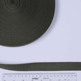Лента ременная 25мм хаки оптом