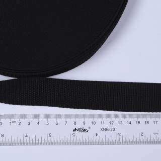 Лента ременная 30мм черная оптом