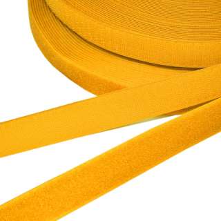 Лента липучка 25мм оранжево-желтая №17 оптом