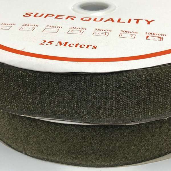 Липучка 40мм хакі оптом