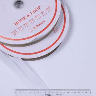 Липучка 20мм белая оптом