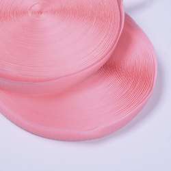 Лента липучка 20мм розовая