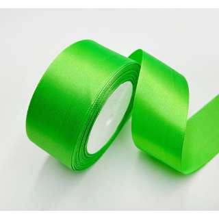 Лента атласная 40мм салатовая оптом