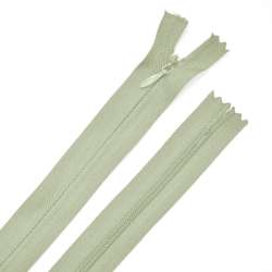 Блискавка потайна М-24 Тип-3 нероз'ємна бавовна оливково-зелена