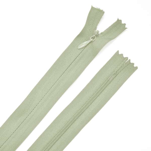 Блискавка потайна М-24 Тип-3 нероз'ємна бавовна оливково-зелена оптом