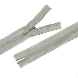 Блискавка потайна М-24 Тип-3 нероз'ємна нейлон оливково-сіра