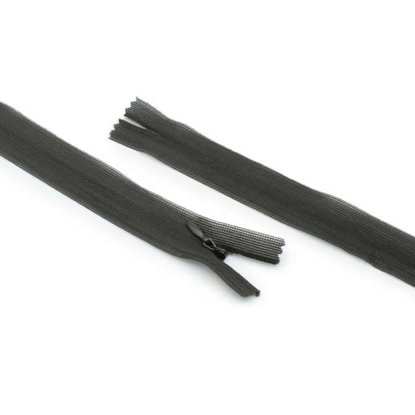 Блискавка потайна М-25 Тип-3 нероз'ємна нейлон графіт оптом