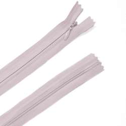 Блискавка потайна М-24 Тип-3 нероз'ємна бавовна рожево-димчастий