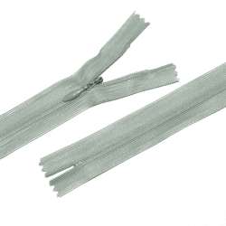 Блискавка потайна М-24 Тип-3 нероз'ємна нейлон оливково-сіра