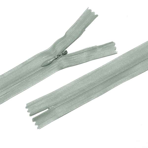 Блискавка потайна М-24 Тип-3 нероз'ємна нейлон оливково-сіра оптом