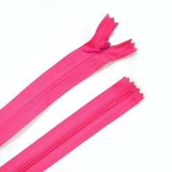 Молния потайная М-50 Тип-3 неразъемная х/б фуксия