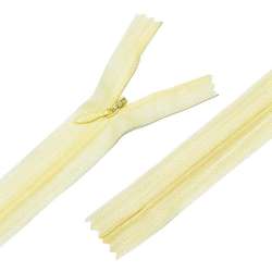 Молния потайная М-60 Тип-3 неразъемная нейлон кремовая