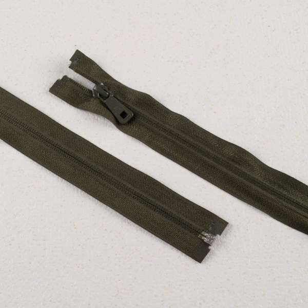 Блискавка потайна М-80 Тип-7 роз'ємна бав хакі темний оптом