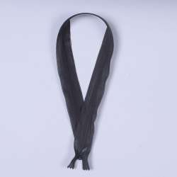 Молния потайная М-50 Тип-3 неразъемная нейлон серая темная