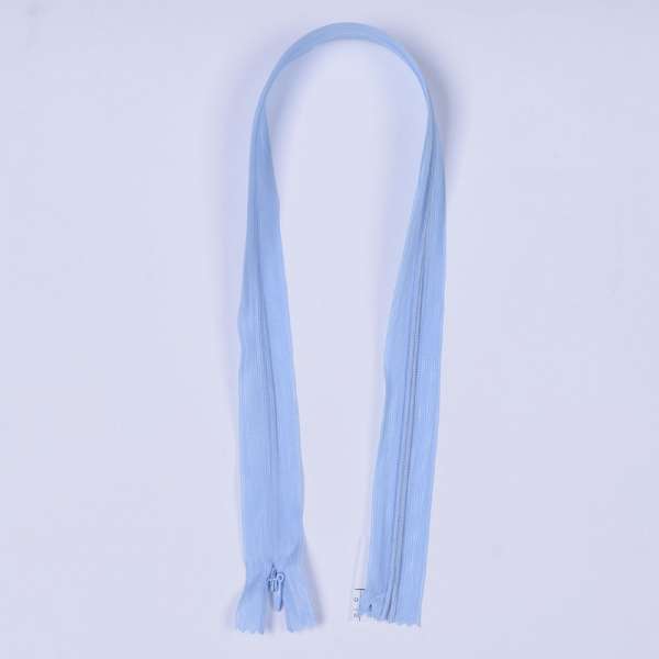 Молния потайная М-50 Тип-3 неразъемная нейлон голубая оптом