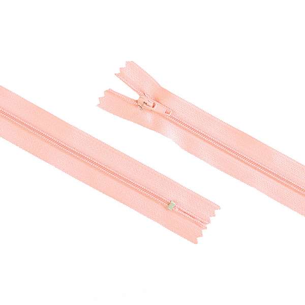 Молния спиральная М-20 Тип-3 неразъемная х/б розово-оранжевая оптом