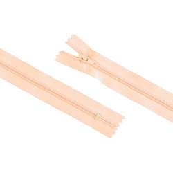 Молния спиральная М-20 Тип-3 неразъемная х/б песочно-розовая