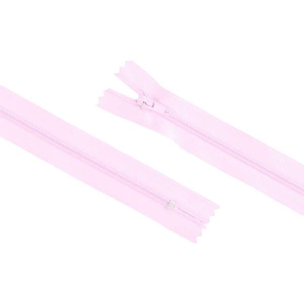 Молния спиральная М-20 Тип-3 неразъемная х/б розовая оптом