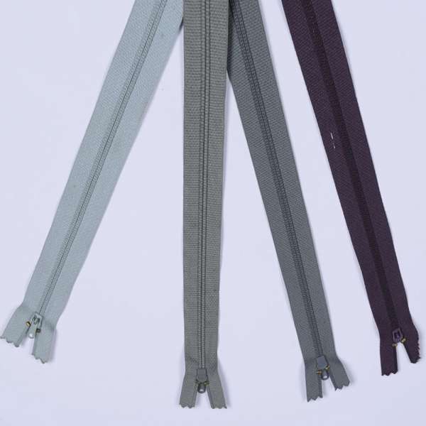 Молния спиральная М-21 Тип-3 неразъемная х/б в ассортименте оптом