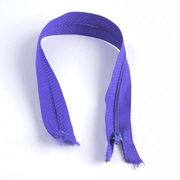 Молния спиральная М-37 Тип-3 неразъемная фиолетовая оптом